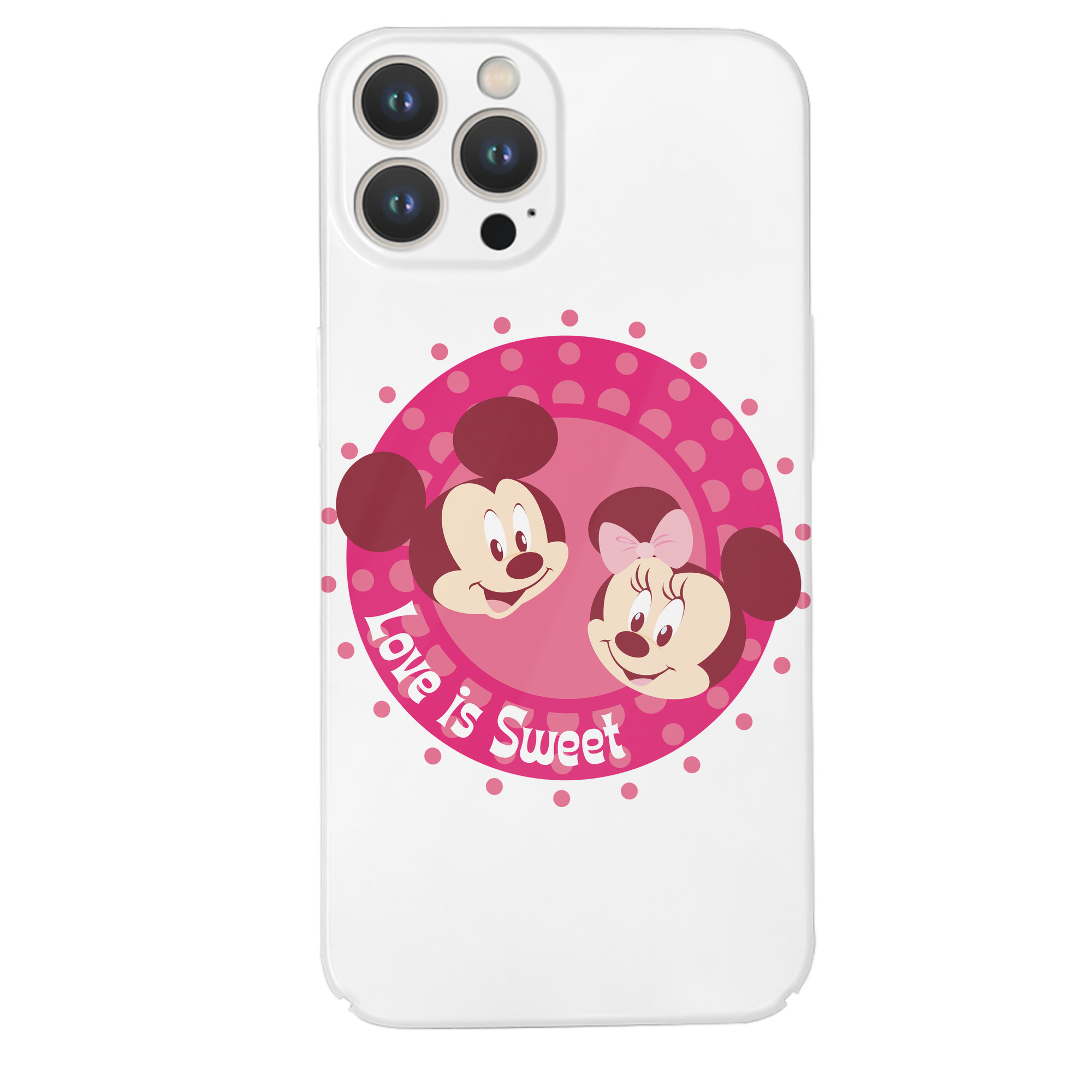 （画像用） ミッキーマウス Mickey Mouse 【iPhone 14シリーズ対応】ハードケース